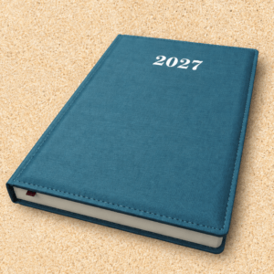 BUSINESS New Year Dairy A5 SD - BLUE - 2027