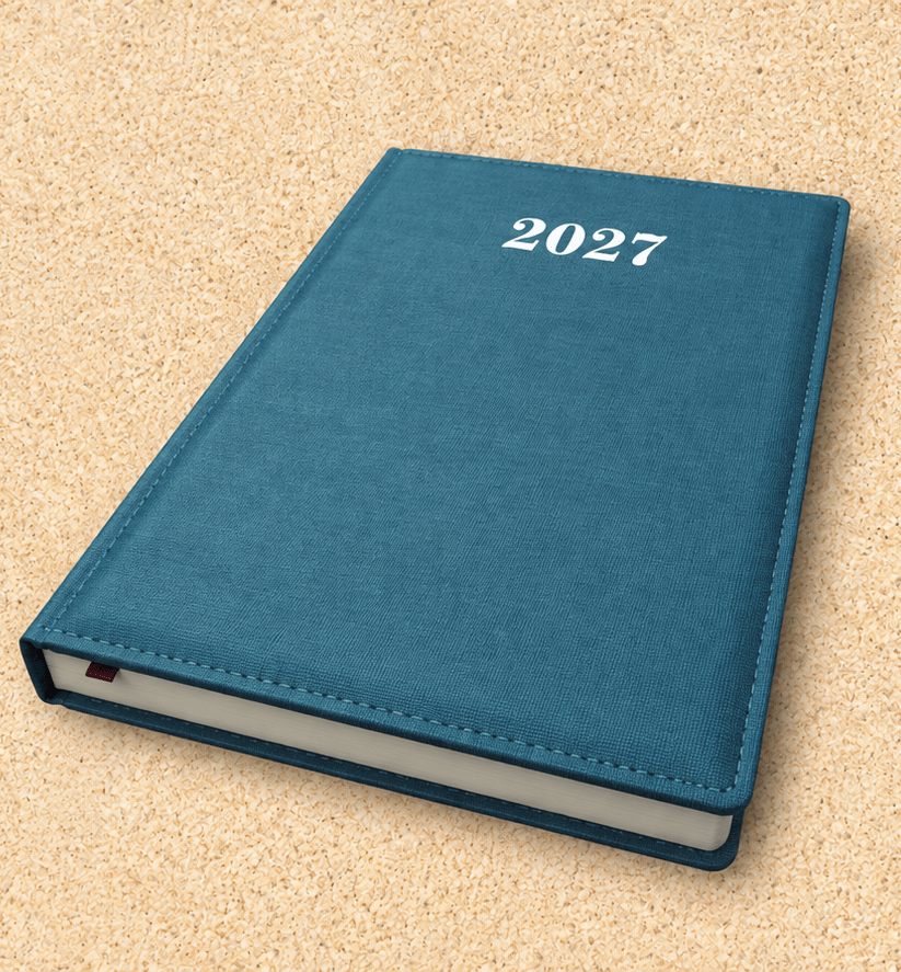 BUSINESS New Year Dairy A5 SD - BLUE - 2027