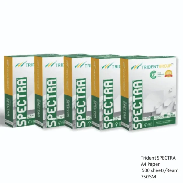 Trident SPECTRA A4 Paper- 500 sheets-Ream - Image 2