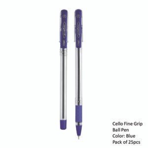 Cello Fine Grip Ball Pen Blue
