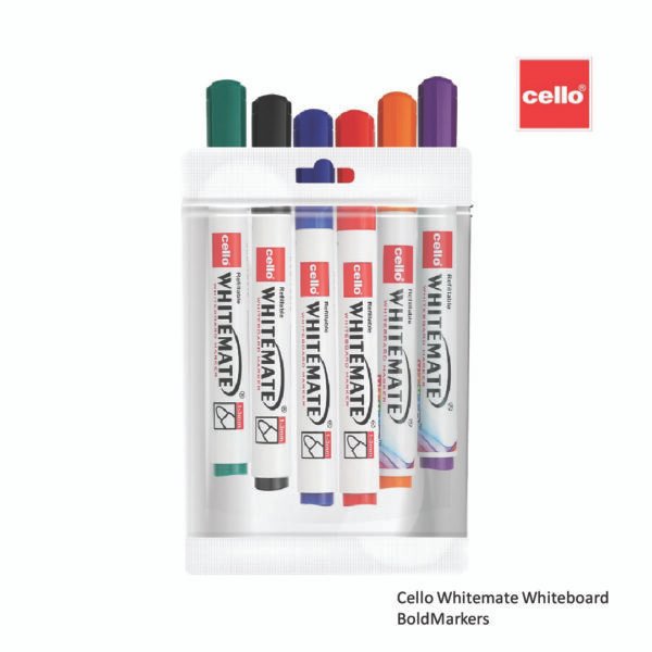 Cello Whitemate Whiteboard BoldMarkers - Image 2