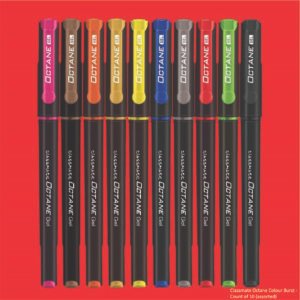 Classmate Octane Colour Burst - Count of 10 (assorted)
