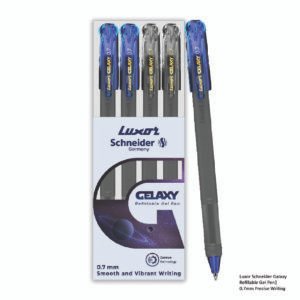 Luxor Schneider Galaxy Refillable Gel Pen--0.7mm Precise Writing