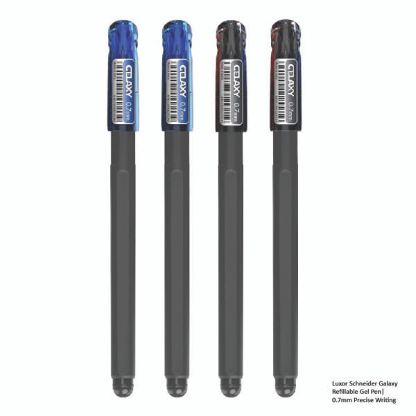 Luxor Schneider Galaxy Refillable Gel Pen--0.7mm Precise Writing - Image 3