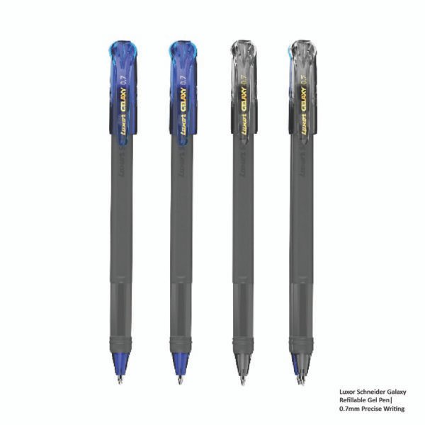Luxor Schneider Galaxy Refillable Gel Pen--0.7mm Precise Writing - Image 2