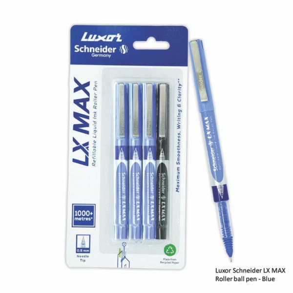 Luxor Schneider LX MAX Roller ball pen - Blue