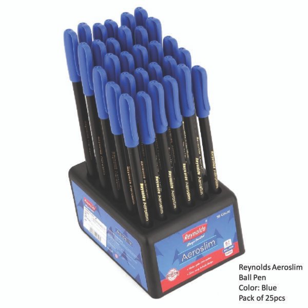 Reynolds Aeroslim Ball Pen Blue - Image 2
