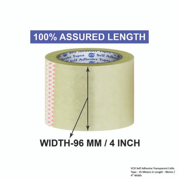 VCR Self Adhesive Transparent Cello Tape