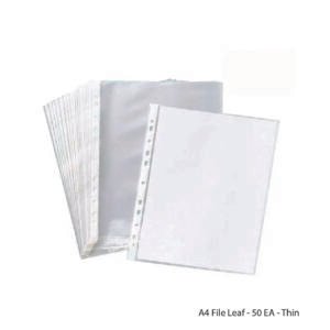 A4 File Leaf - 50 EA - Thin