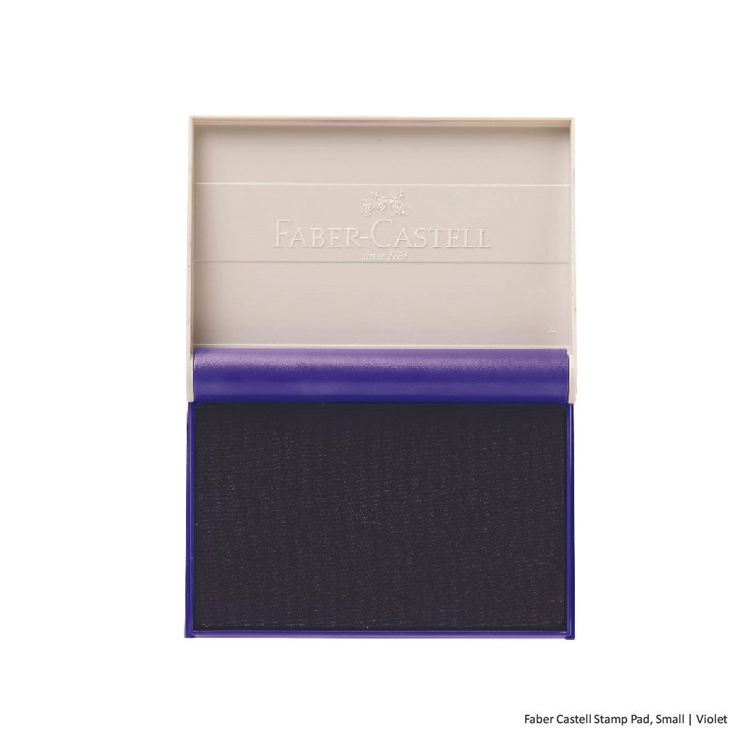 Faber Castell Stamp Pad, Small - Violet - Image 2