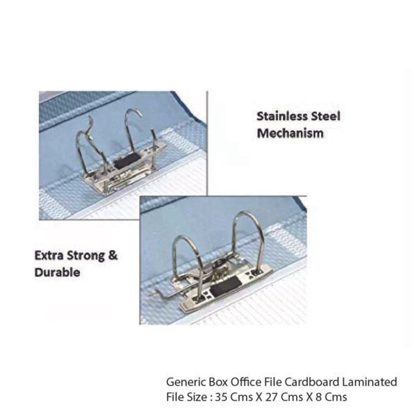 Generic Box Office File Cardboard Laminated File Size 35 Cms X 27 Cms X ...