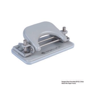 Kangaro Desk Essentials DP-52 2 Hole Metal Mini Paper Punch 