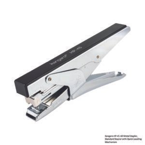 Kangaro HP-45 All Metal Stapler, Standard Stapler with Quick Loading Mechanism