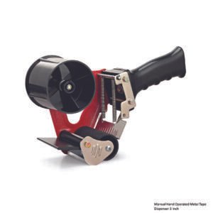 Manual Hand Operated Metal Tape Dispenser 3 inch