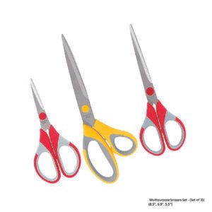 Multipurpose Scissors Set - (Set of 3)- (8.5-, 6.9-, 5.5-)