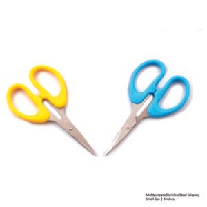 Multipurpose Stainless Steel Scissors, Small Size - 4inches