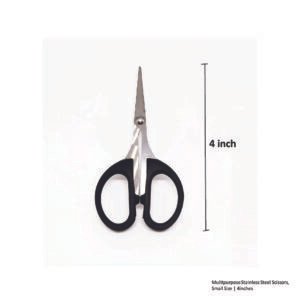 Multipurpose Stainless Steel Scissors, Small Size - 4inches_2