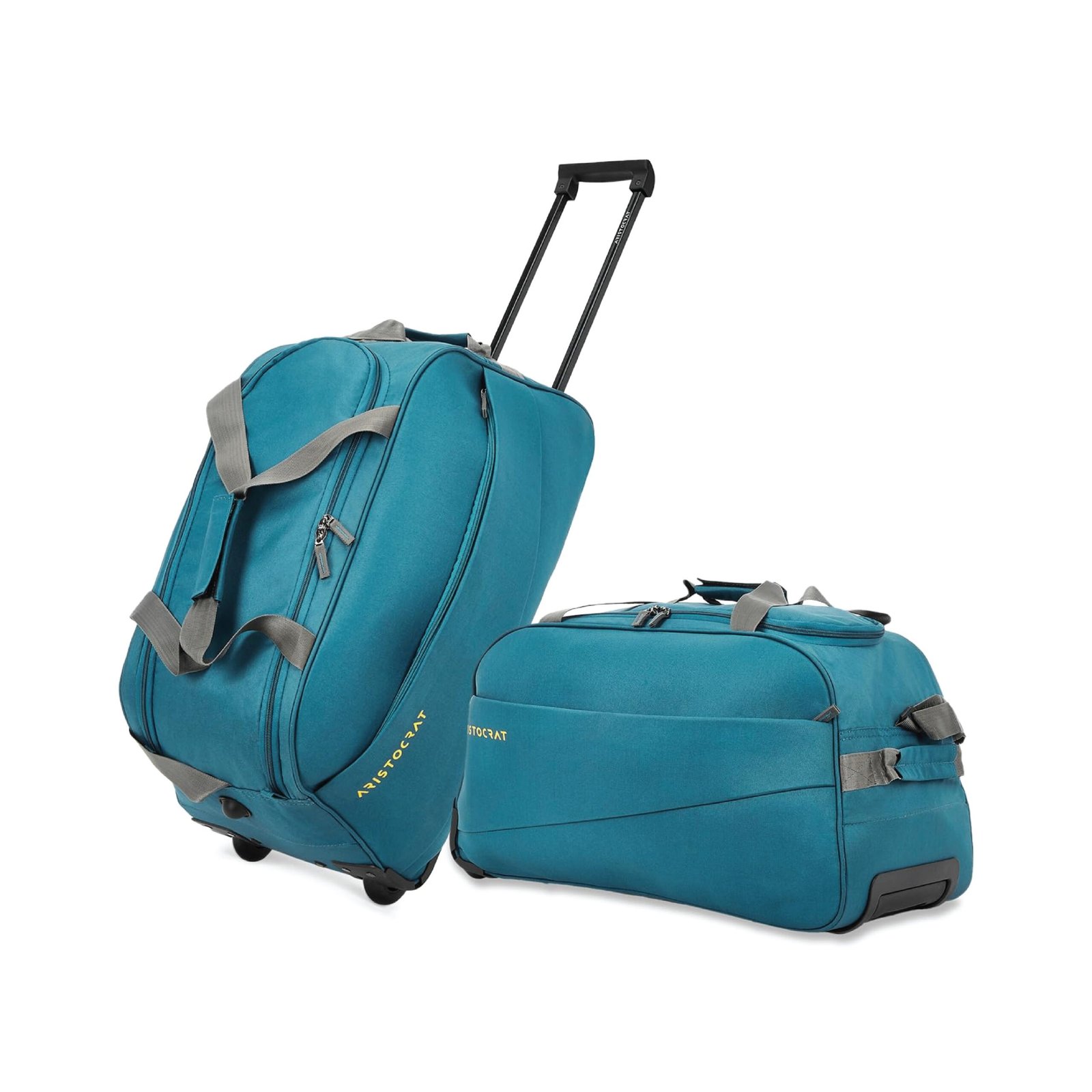Aristocrat Polyester 63 cms Teal Blue Travel Duffle (Rookie)