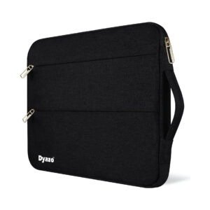 Dyazo Water Resistant 141 Inch Laptop Sleeves Case Cover with Handle & 2 Front Accessories Pocket