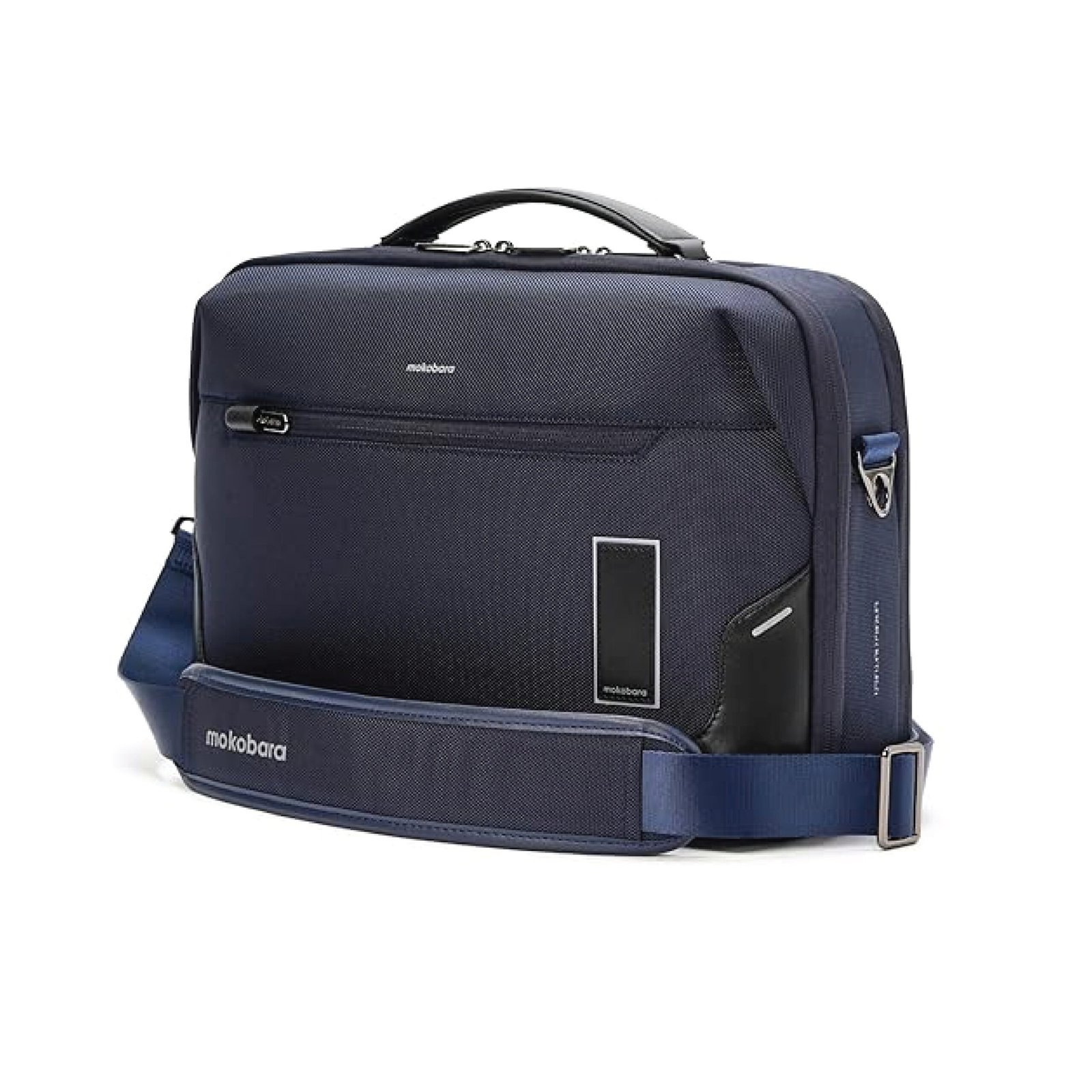 MOKOBARA Bento Nylon Laptop Briefcase – Fits 14-Inch MacBook & Laptops Durable Office Bag for Men Professional Messenger Bag for Business, Work