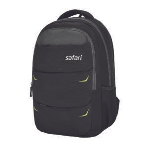 Safari-Flash-Medium-26L-Water-Resistant-Polyester-Casual-Standard-Backpack-Black