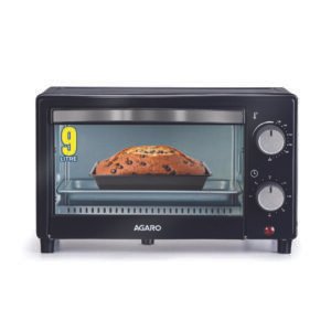 AGARO Marvel 9L OTG Oven 800W, Compact Toaster Griller for Baking, Toasting & Grilling.