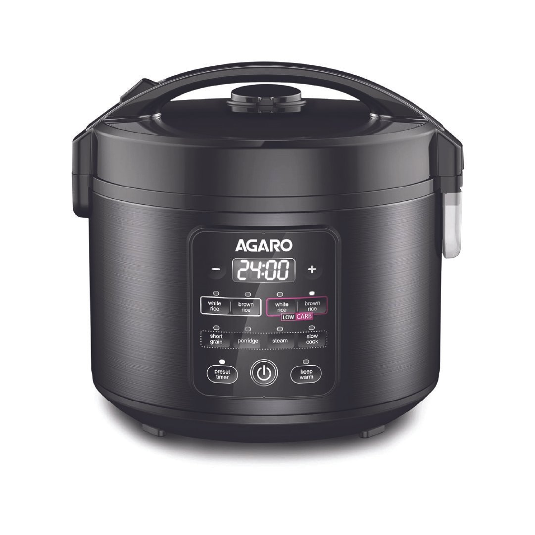 AGARO-Regal-Electric-Rice-Cooker-3-Litres-Ceramic-Inner-Bowl-750gms
