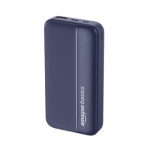 Amazon-Basics-20000-mAh-Power-Bank-22.5W-Fast-Charging-Dual-Output-Input-Charge-3-Devices.