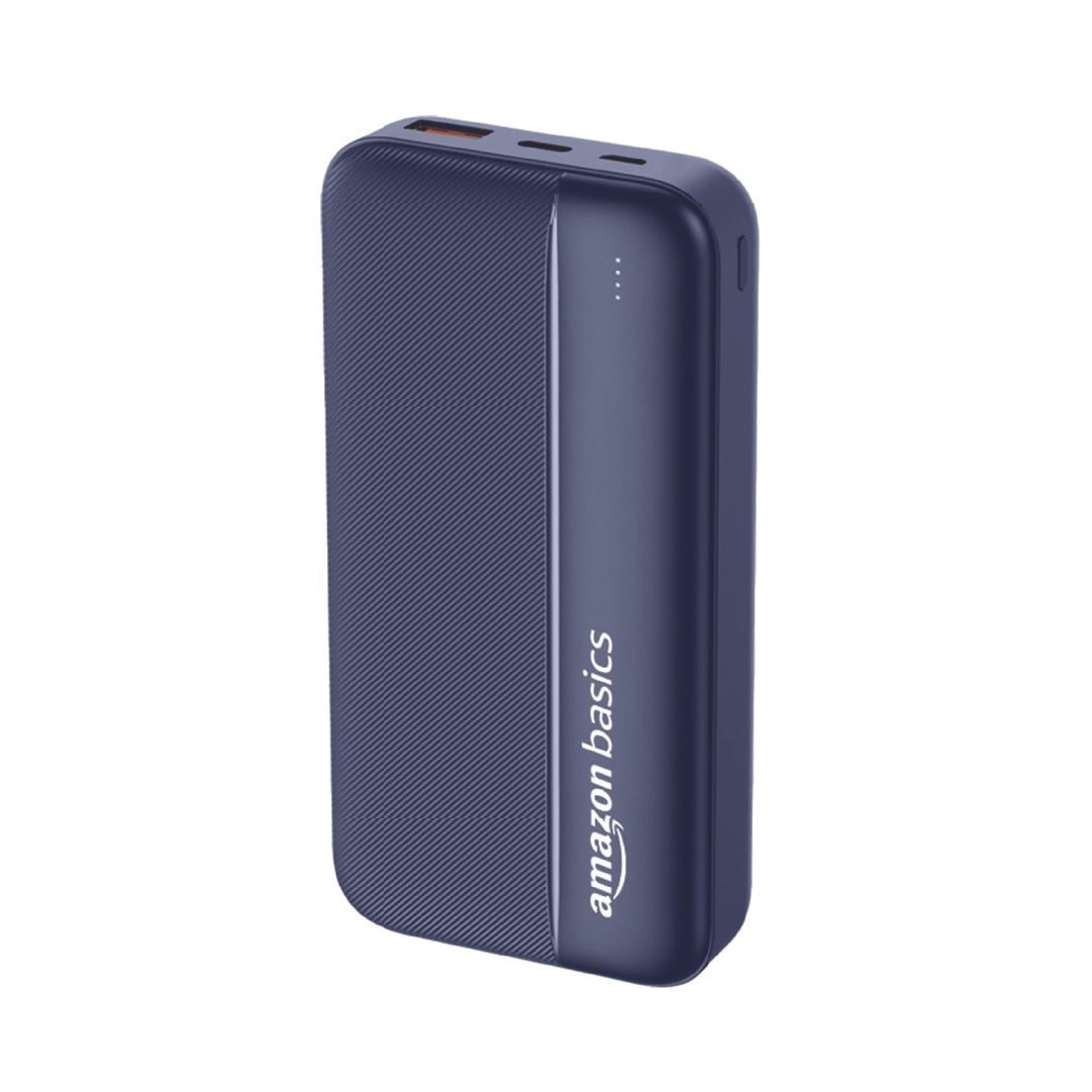 Amazon-Basics-20000-mAh-Power-Bank-22.5W-Fast-Charging-Dual-Output-Input-Charge-3-Devices.