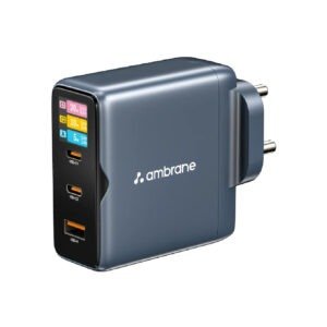 Ambrane-100W-Fast-Charging-Display-Charger-Display-to-Show-Power-Details-3-Ports-2-Type-C