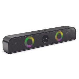Blaupunkt SBA10 Kolors (2025 Launch) 16W Bluetooth Soundbar -Dual Passive Radiators I Dual Ring Ligh.