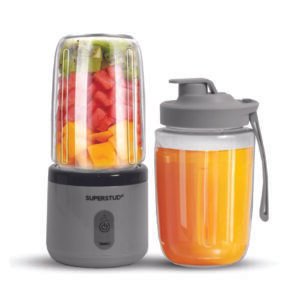 Blender-Mixer-Grinder-Mini-Blender-for-Smoothies-Juices-2-Jar-Capacity-400ml-2.