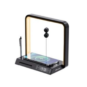 FUZO-ALLURE-2.0-Smart-Desk-Lamp-with-Wireless-Charger-–-LED-Lamp-Clock-USB-Hub-Organizer