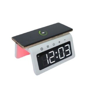 FUZO-ARCH-Smart-Desk-Organizer-with-Wireless-Charger-–-Digital-Clock-Ambient-Light-USB-Hub