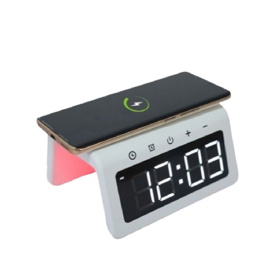 FUZO-ARCH-Smart-Desk-Organizer-with-Wireless-Charger-–-Digital-Clock-Ambient-Light-USB-Hub