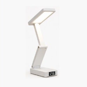 FUZO-BEACON-Foldable-Rechargeable-Desk-Lamp-with-Clock-–-LED-Lamp-Mobile-Stand-Adjustable-Bright.