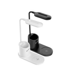 Gleam-15W-Qi-wireless-charging-desk-lamp-with-3-light-modes-360°-rotating-head-pen-holder