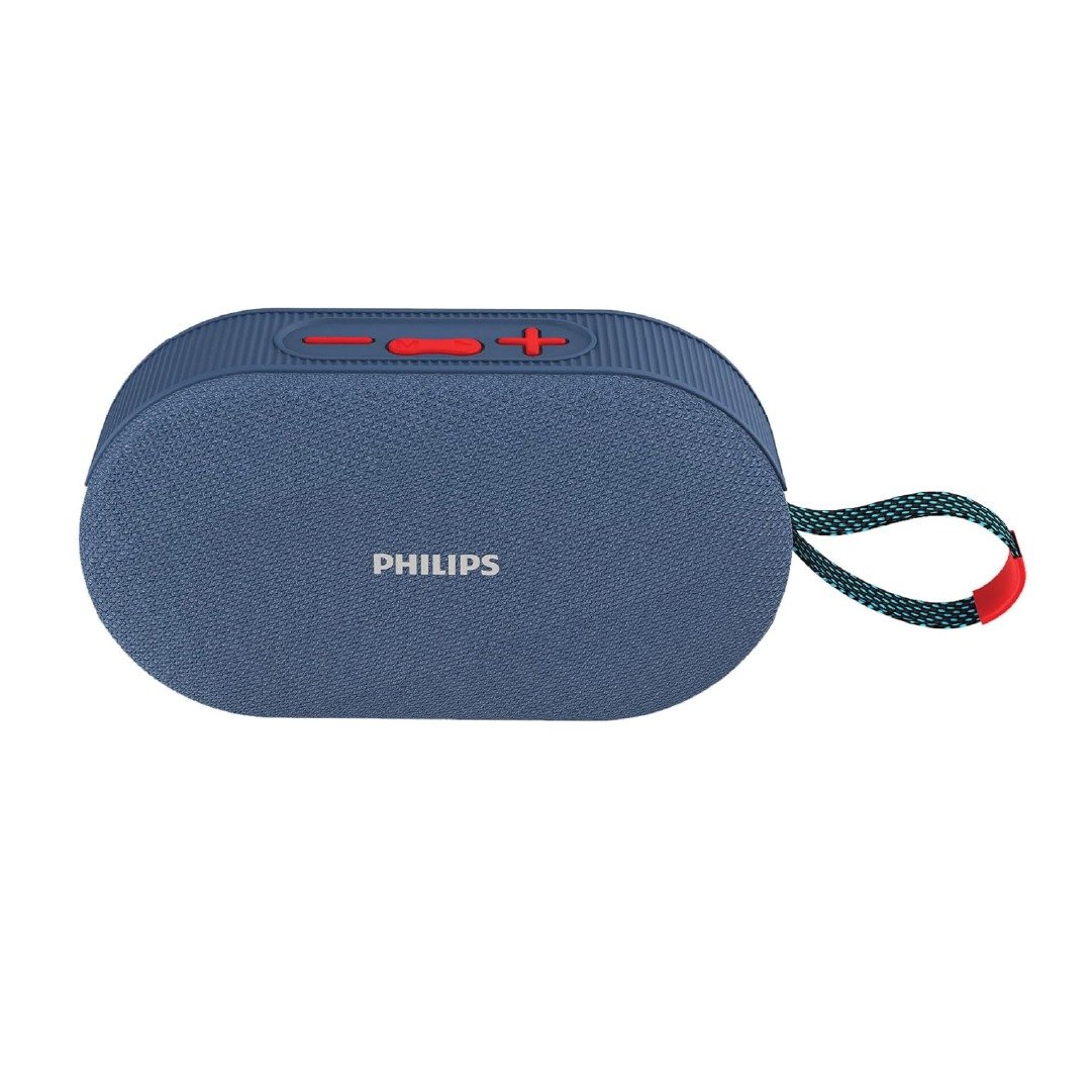 PHILIPS-Audio-TAS1400BL-Wireless-Bluetooth-Speaker-with-Deep-Bass-Passive-Radiator-12W-Sound-Output.