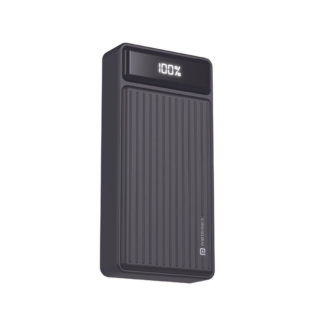 Portronics-Luxcell-B-20K-Advanced-20000-mAh-Power-Bank-with-22.5W-Max-Output-LED-Battery-Display.