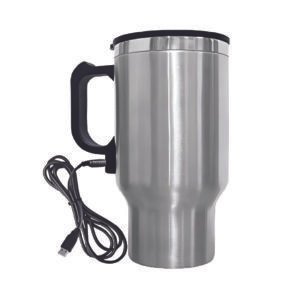 USB-Powered-Car-Travel-Mug-Stainless-Steel-Electric-Kettle-with-Handle-Silver-Suitable-For-Xcent.