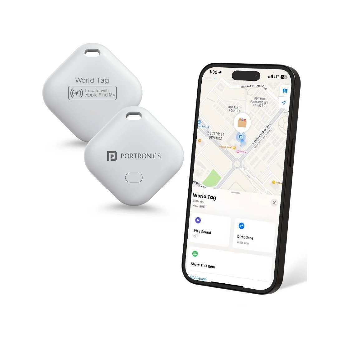 World-Tag-Only-iOS-Compatible-20M-Buzzer-Range-Battery-Life-Upto-1-year-Not-Android-Compatible