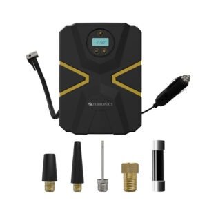 Zebronics-Wired-Tyre-Inflator-150-PSI-12V-Car-Port-Adapter-3m-Cable-Digital-Display