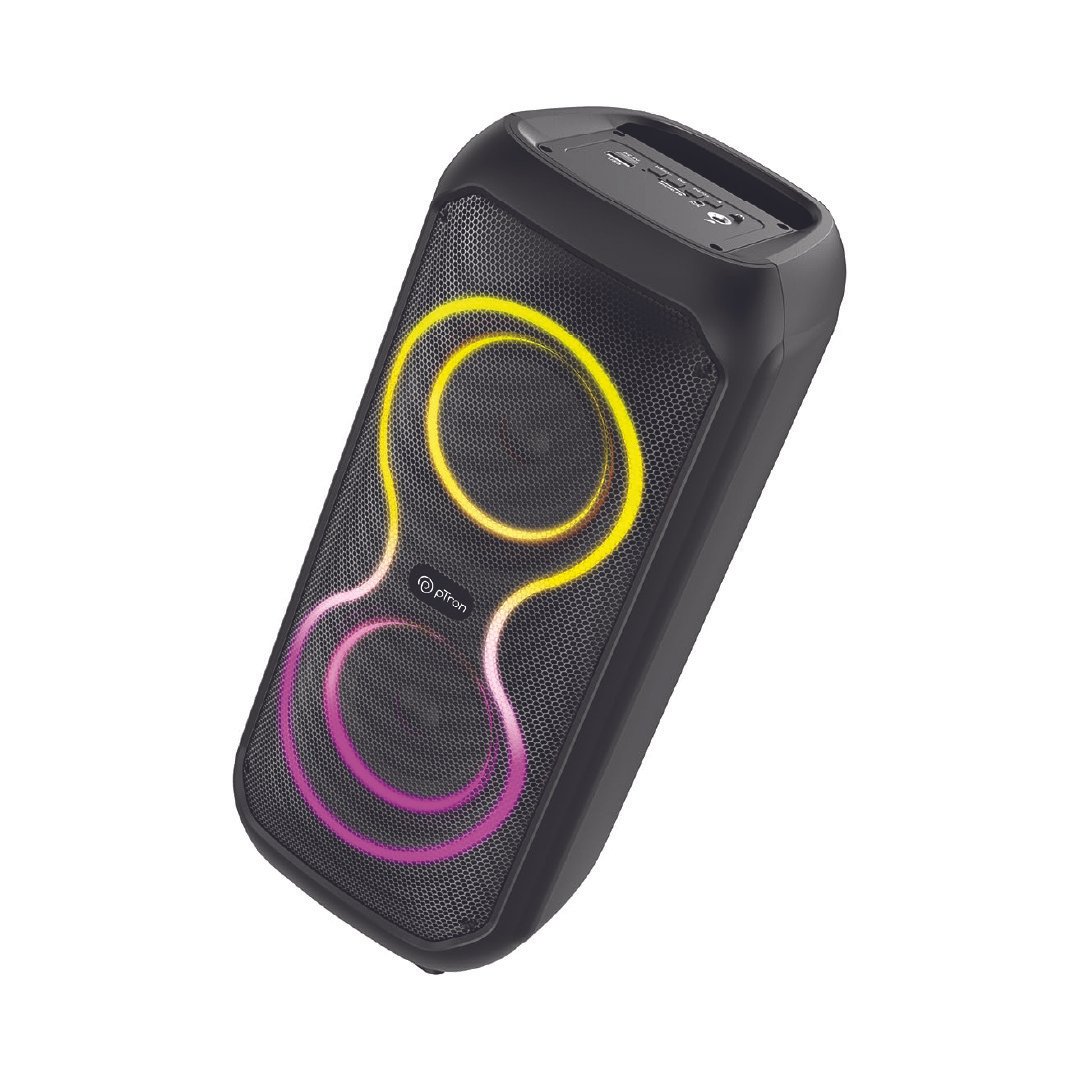 pTron-Fusion-ONE-48W-Bluetooth-Party-Speaker-w-Pristine-Stereo-Sound-Dual-4-inch-Neo-Drivers-RGB.
