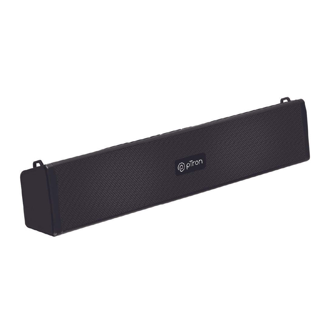pTron Fusion Wave 16W Mini Bluetooth Soundbar Speaker with up to 19Hrs Playback Time.